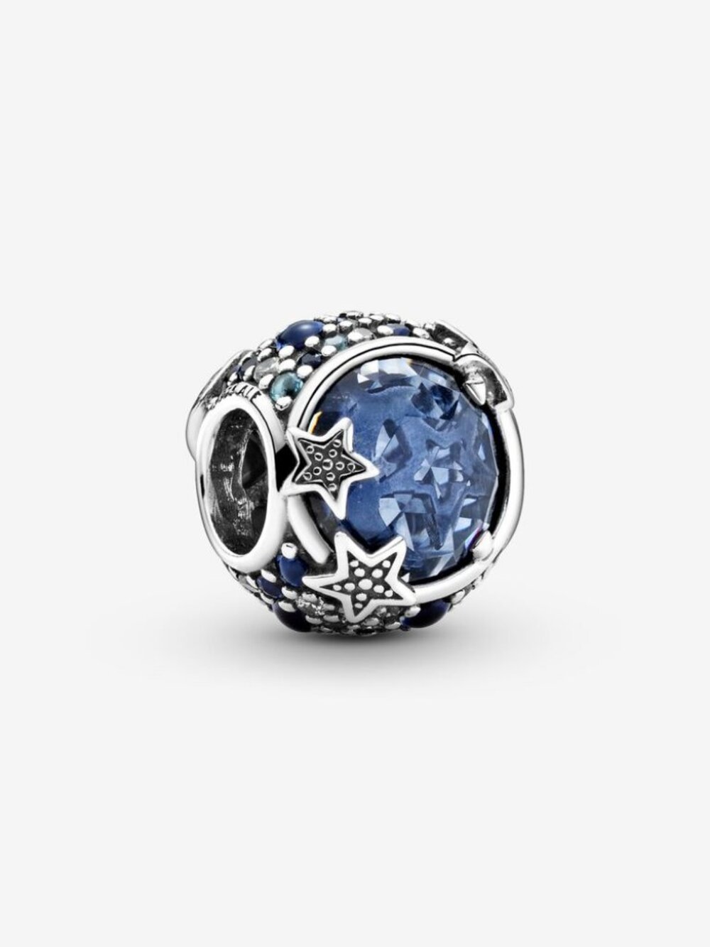 Pandora Celestial Blue Sparkling Stars Charm